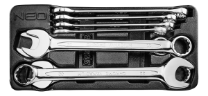 Neo Zestaw kluczy płasko-oczkowych 20-32mm 8szt. (84-235) 1