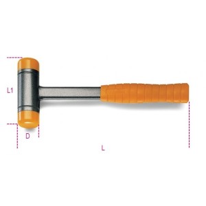 Beta Tools Młotek bezodrzutowy rączka stalowa 310mm (1392/40) 1