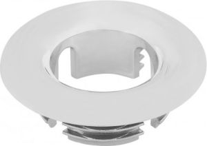 Hydroland Rozetka maskująca umywalkowa srebrna 19mm (R032) 1