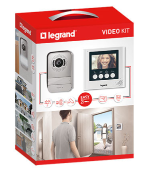 Legrand Zestaw wideodomofonowy 1-rodzinny 4,3" (369110) 2