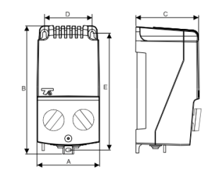 BREVE Regulator prędkości obrotowej ARWT 3,0/1 wentylatorów z termostatem 2