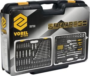 Zestaw narzędzi Vorel 216 el. (58700) 3