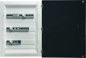 Legrand Rozdzielnica Practibox3 3 x 18 drzwi przezroczyste (401758) 3