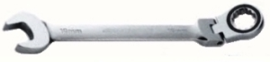 Jonnesway Klucz płasko-oczkowy z grzechotką i przegubem 12mm (W66112) 1