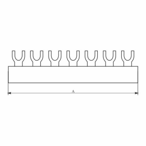 Elektro-Plast Szyna prądowa 1F S-121F-16 (45.121) 2