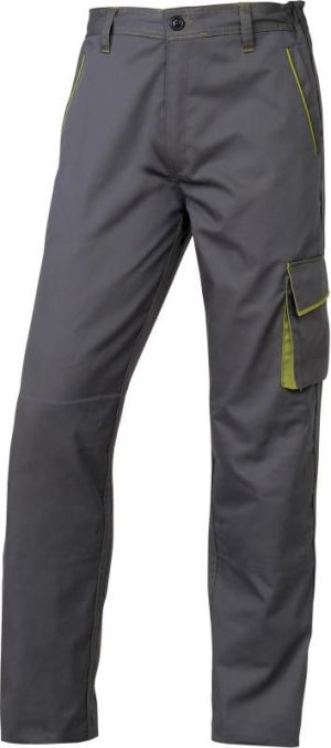 Delta Plus Spodnie robocze Panostyle M6PAN z poliestru i bawełny rozmiar L szaro-zielony (M6PANGRGT) 1