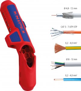 Knipex Narzędzie do ściągania izolacji (16 95 01 SB) 3