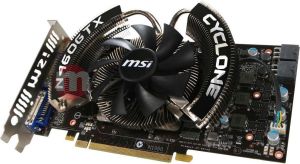 Karta graficzna MSI GF 460GTX Cyclone, 768MB GDDR5, PCI-E, DUAL-DVI-I/miniHDMI (N460GTX Cyclone 768D5/OC) 2