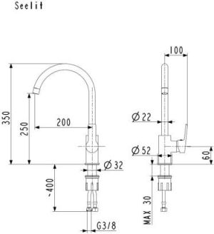 Bateria kuchenna KFA Seelit stojąca chrom (5813-815-00) 2