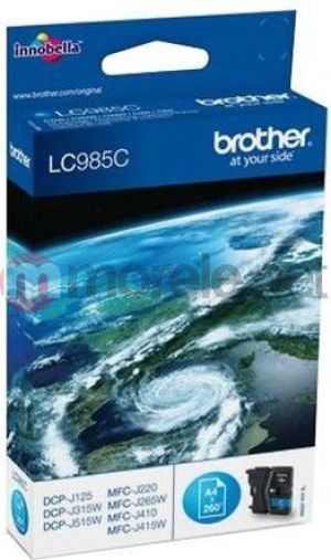Tusz Brother tusz oryginalny LC-985C (cyan) 2