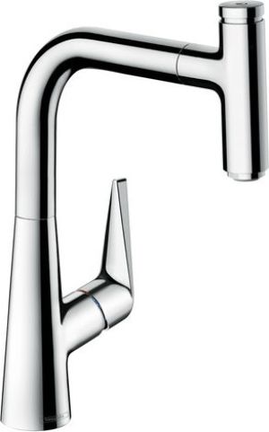 Bateria kuchenna Hansgrohe Talis Select S stojąca chrom (72822000) 1