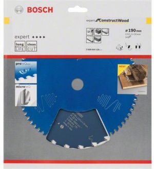 Bosch Tarcza pilarska Expert for Construct Wood 190 x 30mm 24z (2608644139) 2