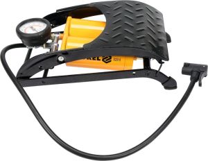 Vorel Pompa nożna dwutłokowa z manometrem 0.7MPa podwójna głowica + końcówki (82015) 2