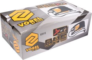 Vorel Pompa nożna dwutłokowa z manometrem 0.7MPa podwójna głowica + końcówki (82015) 3