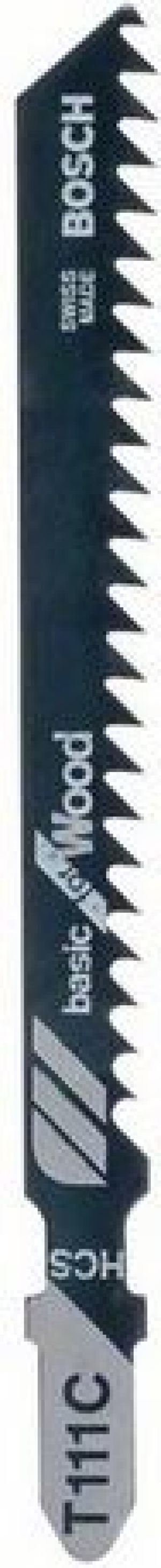 Bosch Brzeszczot do wyrzynarek T 111 C 100mm 3szt. (2608630808) 1