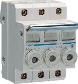 Hager Modułowy rozłącznik bezpiecznikowy 3P L38 (L95300) 1