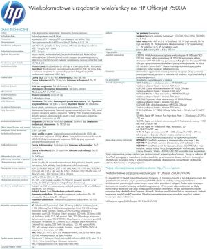 Urządzenie wielofunkcyjne HP Officejet 7500 A3+ eAiO (C9309A) 4