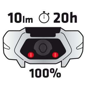 Latarka czołowa Topex 94W390 4
