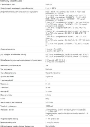 Schneider Electric Wyłącznik nadprądowy iC60N-C20-2 C 20A 2-biegunowy (A9F04220) 2