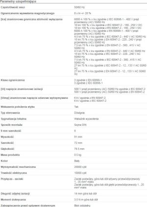 Schneider Electric Wyłącznik nadprądowy iC60N 4P 32A charakterystyka C (A9F04432) 2