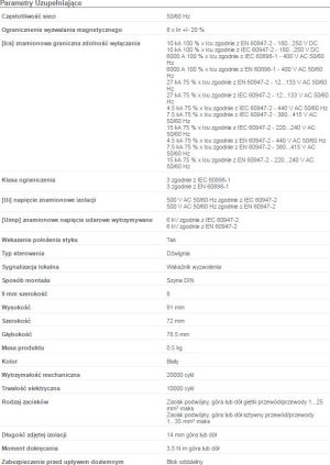 Schneider Electric Wyłącznik nadprądowy 4P 63A charakterystyka C (A9F04463) 2