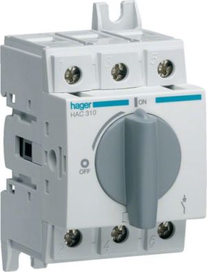 Hager Rozłącznik izolacyjny 3P 100A (HAC310) 1