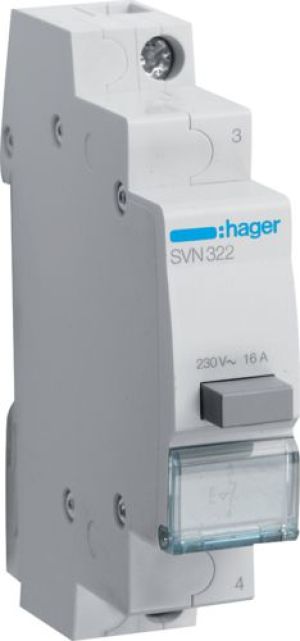 Hager Przycisk modułowy 16A 1R (SVN322) 1