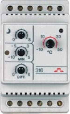 Devi Termostat 316 230V 16A -10-50°C IP20 (140F1075) 1
