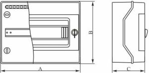 Elektro-Plast Rozdzielnica modułowa 3x12 natynkowa IP65 RH-36/3 (36.143) 2