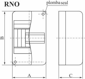 Elektro-Plast Rozdzielnica modułowa 1 x 4 natynkowa RNO-4 (5.4) 2