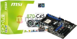Płyta główna MSI 870-C45 (AM3 AMD870 4DDR3 8CH/GLAN ATX) BOX 4