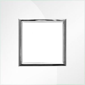 KOS Ramka pojedyncza Dante szklana Pearl Glass (4504181) 1