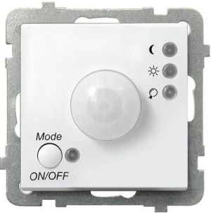 Ospel Elektroniczny czujnik ruchu Sonata biały (ŁP-16R/m/00) 1