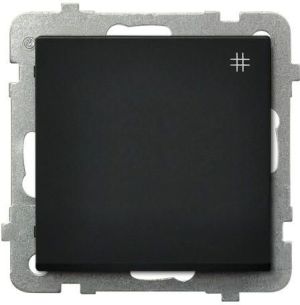 Ospel Łącznik krzyżowy Sonata 16AX IP20 czarny metalik (ŁP-4R/m/33) 1
