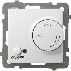 Ospel Regulator temperatury AS z czujnikiem podpodłogowym biały (RTP-1G/m/00) 1