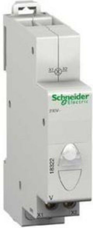 Schneider Lampka modułowa biała 12-48V AC/DC (A9E18332) 1