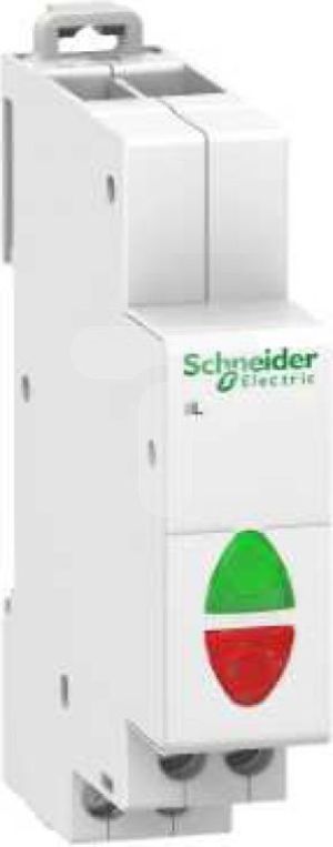 Schneider Lampka modułowa czerwona/zielona 110-230V AC iIL (A9E18325) 1