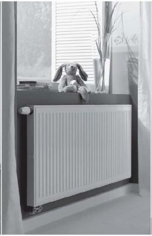 Kermi Grzejnik Therm X2 Profil-V 22 400 x 400mm (FTV220400401R1K) 7