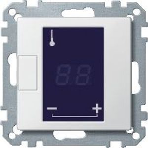 Schneider Regulator temperatury Merten System M uniwersalny 230V 5-50 stopni IP20 z ekranem dotykowym mechanizm (MTN5775-0000) 1