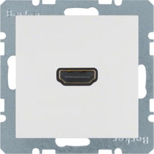 Berker Gniazdo HDMI białe (3315428989) 1