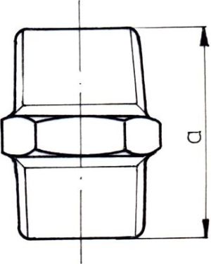 Odlewnia Zawiercie Złączka wkrętna równoprzelotowa 1/2" czarna 2