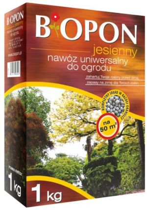 Biopon Nawóz jesienny uniwersalny karton 1kg (1076) 1