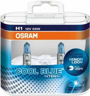 Osram Żarówka samochodowa Cool Blue H1 55W 2szt. (4008321650719) 1