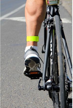 Lahti Pro Opaska odblaskowa elastyczna 3 x 34cm żółty (L9010100) 3