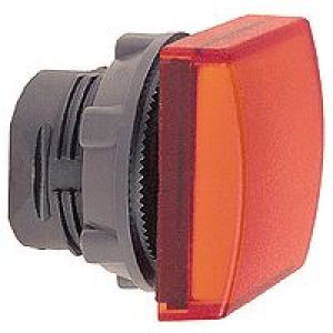 Schneider Electric Główka lampki sygnalizacyjnej 30x30mm kwadratowa 22mm czerwona (ZB5CV043) 1