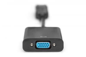 Adapter AV Digitus DisplayPort - D-Sub (VGA) czarny (AK-340410-001-S) 3