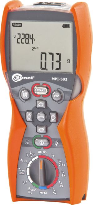 Sonel Zestaw mierników instalacji elektrycznej WME-6 (WMPLWME6) 2