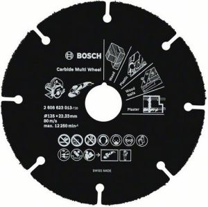 Bosch Tarcza tnąca z węglików spiekanych Multi Wheel 125mm (2.608.623.013) 1