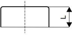 Magnaplast Zaślepka kanalizacji zewnętrznej KGK 160mm (22240) 2