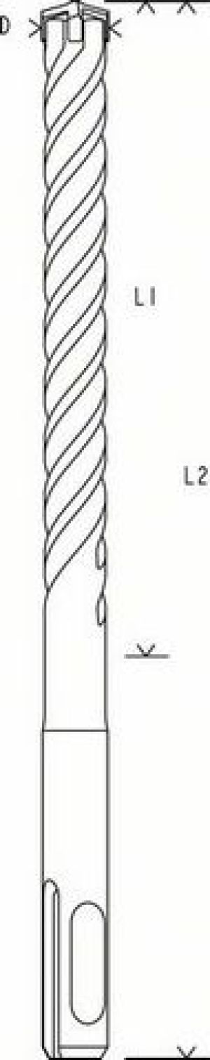 Wiertło Bosch do betonu SDS+ 6 10 8mm zestaw (2608833911) 3